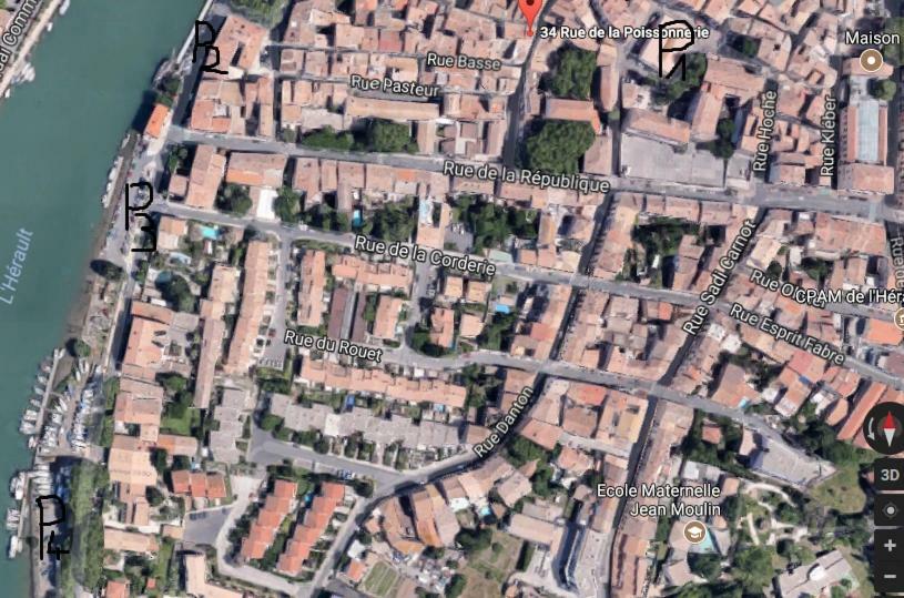 Les Lauriers Agde Exterior foto